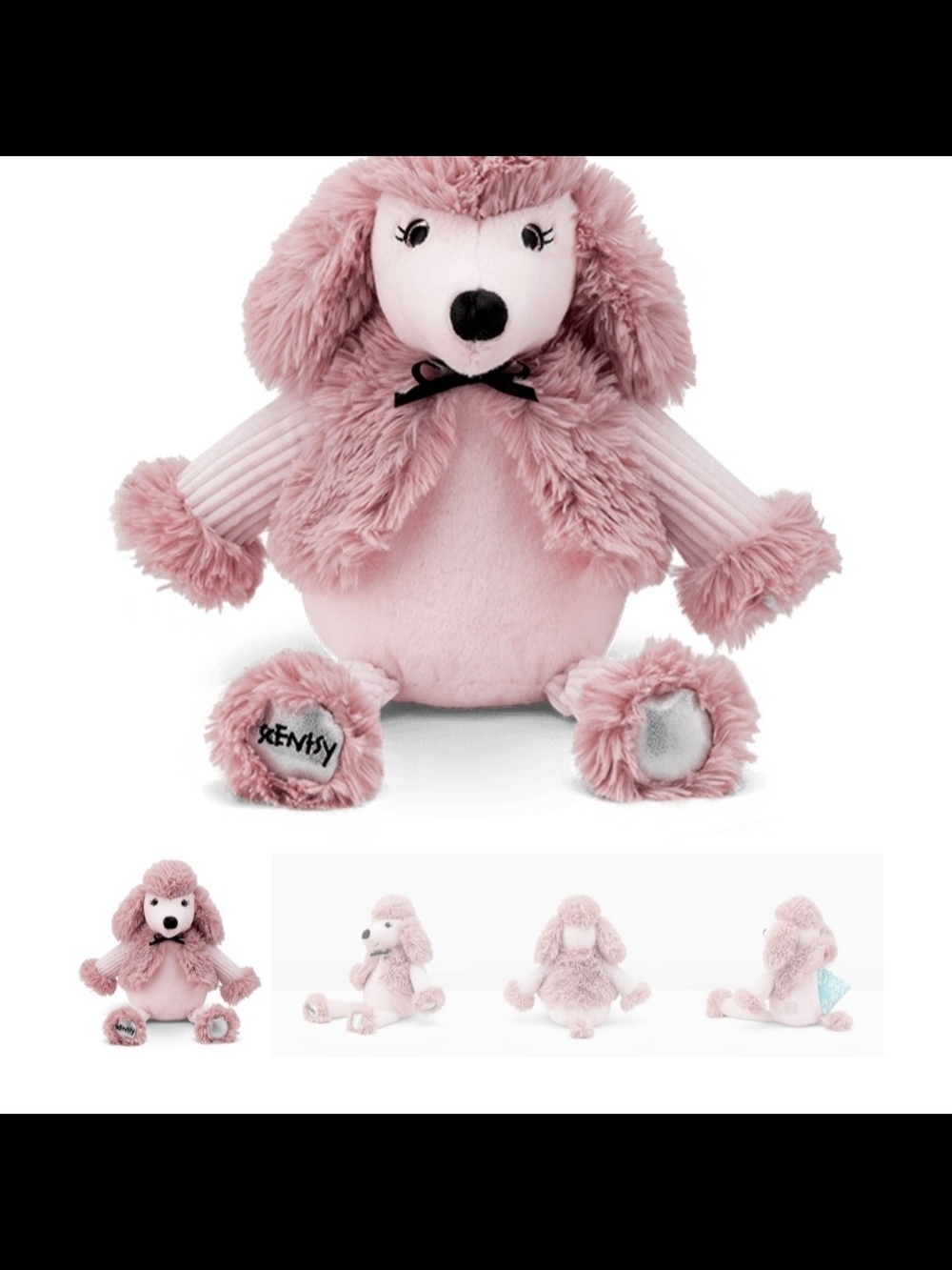 Scentsy Plush Lavender Poodle Stuffy